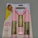 Paris Hilton 3 Piece Peeler Set with Pink Jewel Shaped Handle, Dishwasher Safe Kitchen Tools and Utensil, Pink and Gold