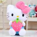 Kitty Plush Toy 17.5″ (45 cm) – Kawaii Cat Stuffed Animal, Soft Plush Doll, for Kids, Teens, Collectors & Room Decor