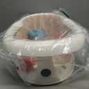 Baby Bath Seat For Babies 6 Months & Up With Built-in Thermometer, Strong Suction Cups & Interactive Toys – Ergonomic Infant Bath Seats For Babies Sitting Up, Safe & Comfortable Design