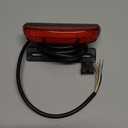 Electric Bicycle Rear Light, 36/48V Tail Brake Light, Ebike Rear Tail Safety Light, Warning Rear Lamp for Electric Bike Night Riding