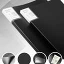 Art Portfolio 4 Packs Portfolio Folder with Plastic Sleeves Presentation Book with Sheet Protectors 11"x17" 30 Pockets 60 Pages Capacity