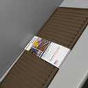 WeatherTech Indoor/Outdoor Solid Doormat – Heavy-Duty All-Weather Protection (18" x 36", Brown)