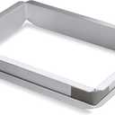 New Star Foodservice 42597 Aluminum Sheet Bun Pan Extender, 9 x 13 inch (Quarter Size)