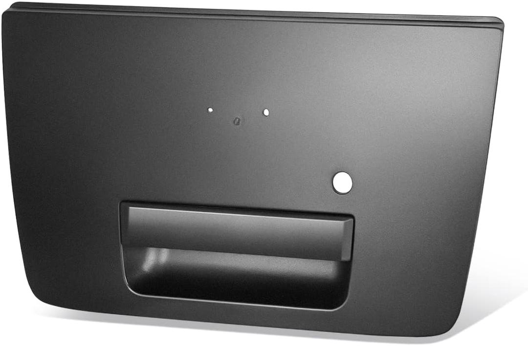 DNA MOTORING ZTL-Y-0260 Truck Pickup Rear Locking Tailgate Latch Handle Compatible with 04-12 Nissan Titan,Matte Black