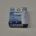 Brita Plus Water Filter, BPA-Free, High-Density Replacement Filter for Pitchers and Dispensers, Reduces 2x Contaminants*, Lasts Two Months or 40 Gallons, Includes 2 Filters