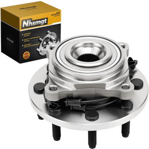 Front Wheel Hub Bearing Assembly Compatible with 2012-2013 Ram 2500 4WD, 2012-2013 Ram 3500 4WD 8 Lug with ABS 515148