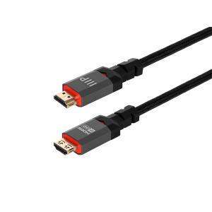 Monoprice 8K Certified Ultra High Speed HDMI Cable - 3 Feet - Black | Braided - HDMI 2.1, 8K@60Hz, 4k@120Hz, 48Gbps, HDR, VRR, CL3 in-Wall Rated