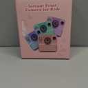 Kids Camera Instant Print Toys for Teenage Girls:1080P HD Digital Video Cameras for Girls, Christmas Birthday Gifts for 3 4 5 6 7 8 9 10 11 12 13 14 Year Old Girl with 32GB Sd Card-Pink