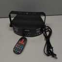 DJ Party Lights Disco Ball Light,Sound Activated Disco Lights+Red and Green Pattern Lamp Strobe Lighting for Home Club Karaoke Christmas Halloween Birthday Wedding Dancing