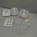 Nenesupply Handsfree Wearable Breastmilk Collection Cara Cups Caracups Compatible with Spectra S1 S2 9 Plus Breast Pumps 24mm Silicone Flanges Replacement for Spectra Pump Parts 19 21mm Inserts