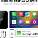Wireless carplay Adapter, Auto 2025 Upgrade Car Adapter, Plug&Play CarPlay Box Dongle Dongle for iPhone & Android Auto | Supports CarPlay for Cars | Dual System, 5G WiFi, Easy Setup