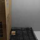 FDW 30 inch Dog Crate Dog Kennel Cage with Double Door Folding Metal Wire Dog Cage with Removable Tray&Divider Panel,Pet Crate for Medium Dogs,Black