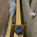 Thyle 3 Pcs Gold Wedding Poster Board Holder Stand Height up to 80" Heavy Duty Welcome Sign Stand Double Sided Easel Holder with Base Adjustable Portable Sign for Wedding Restaurant(Metal)