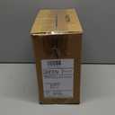 NACENA Broom and Dustpan Set, 52-in Long Adjustable Handle Broom Dustpan Combo with Dustpan Teeth to Automatically Clean Hair Suitable for Home Kitchen Office Hall FloorBlack&Red (1 Pack)