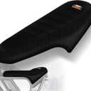 Ribbed Seat Cover Compatible with Q20 - Non-Slip Electric Ebike Seat Cover Cushion (All Black)