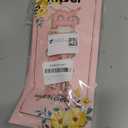 Y1tvei 2Pcs Preppy Patch SKIN HAIR Varsity Letter Cosmetic Toiletry Bag Pink Letter Makeup Bag Zipper Pouch Storage Portable Purse Waterproof Travel Organizer Gift for Women Teen Girls (Shell Gold)