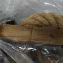 KEESFU Wood Wall Sconce 1 Light, Farmhouse Wood & Hemp Rope Wall Mount Light Fixture, Rustic Light Fixtures for Bedroom Entryway Hallway Living Room.