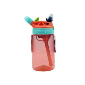 Contigo Kids Water Bottle with Redesigned AUTOSPOUT Straw, 14 oz (Coral/Blue Raspberry)