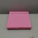 Closet Organizers Fabric Storage Bins With Lids Collapsible Cube Storages Organizer Basket With Handles,Storage Boxes for Clothes Storage,Office,Toys,3 Pack,Pink