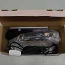 MIYOKO Mini Steam Iron for Clothes, 1000W Portable Small Iron, with Non-Stick Soleplate, 25G/Min High Speed Steams, 90ML Water Tank, 110-120V for Home Travel Sewing and Quilting, Black & Gold