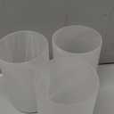 3 Pack Alabaster White Cylinder Glass Lamp Shade Replacement with 1-5/8-inch Fitter Opening for Ceiling Fan Light Kit Wall Sconce Pendant Light Fixture G0121