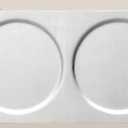 Talented Kitchen Stainless Steel Plates Mounting Racks For Magnetic Spice Tins. 3 Plates To Fit 12 Tins