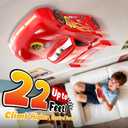 JOI MEW Wall Climbing RC Car Toy with Expression Stickers, 360 Rotating Remote Control Stunt Car, Rechargeable Toy Car for Kids Boys Girls Ages 3-12 Indoor Gift