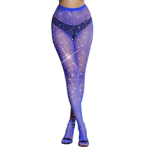 Vinicunca Fishnet Stockings for Women Sparkly