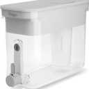 Culligan with ZeroWater Technology 32-Cup Water Filter Dispenser  Includes 5-Stage Advanced Water Filter, Certified to Reduce Lead, Total PFAS (Forever Chemicals), Mercury, Fluoride, and Chlorine