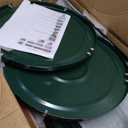 Thunderbay 24" Compost Spreader Garden Backyard Push/Tow-Behind Roller Lawn Fertilizer Peat Moss Spreader