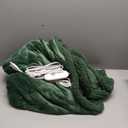 Electric Heated Blanket Full Size 72" x 84" - 5 Heat Settings & 10H Auto-Off, Microplush Flannel & Sherpa Lining, Machine Washable, Overheat Protection, Ideal Gifts for Home/Bedroom/Sofa, Green