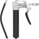 LubriMatic 30-800 Heavy Duty Mini Grease Gun w/ Pipe and Hose, Black/Silver (EXP 05/26/27)