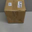 YFEEN Dessert Table Risers Display Stands Food display Gold Metal Square Retail Pizza,Cupcake,Candy Stands Food Platter Tray,6x6 INCH,Set of 4