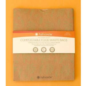 COMPOSTABLE FOOD WASTE PAPER BAGS, 9 Pack