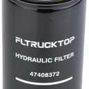 47408372 Hydraulic Filter fits for New Holland TC35A TC35D TC35DA TC40A TC40D TC40DA TC45A TC45DA T1530 T2310 T2320 T2330 Tractors Replaces 87772227, SBA340500920