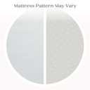 Delta Children Twinkle Galaxy Limited 4-inch Mini Crib Mattress - Premium Sustainably Sourced Fiber Core - Waterproof - GREENGUARD Gold Certified (Non-Toxic)