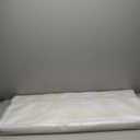 5 Pcs Wire Shelf Cover, 40X16X3 Inch Carbon Fiber Material Shelf Covers for Pantry Shelves(Not Wood), Waterproof Removable Closet Shelving Liner for Home Kitchen,Office Organization - White