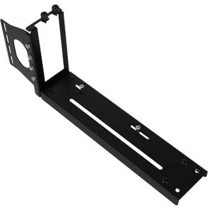 Graphics Card Bracket with Versatile Vertical GPU Mount Bracket and Gpu Holder for Enhanced PC Performance Black
