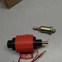 12V Electric Fuel Pump 5-9 PSI, 35 GPH for Gasoline and Diesel Engines - Compatible with Most 4, 6 & 8 Cylinder Carburetor Applications