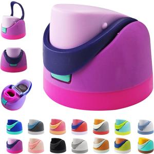 Replacement Cap for Owala Freesip,One Button Water Bottle Top Lid Compatible with Owala Cup 16oz 24oz 32oz 40oz, BPA-Free Replacement Lid Accessory for Owala Free Sip (Purple)