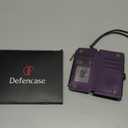 Defencase for iPhone 14 Magnetic Wallet Case Compatible with Magsafe with RFID Blocking Zipper & Card Holder for Women Men, PU Leather Strap Detachable Phone Case for iPhone 14 (6.1 inches), Purple