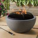 Hd Designs Outdoors, Deep Bowl Fire Pit, 24 inch Round
