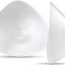 Pair of Silicone Breast Forms Swim Prosthesis Bra Inserts Pads Enhancers Mastectomy Swimsuit Hot Spring