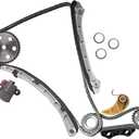 Engine Timing Chain Kit Fit For Mazda 3 2007-2013, For Mazda 5 2006-2007, For Mazda CX-7 2007 2008 2009 2010 2012 2012 2.3L L4 Gas Replace# L3K912425, L3K9-11-316, L3K9-14-143
