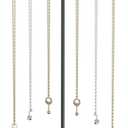 Metal T-Bar Necklace Holder Stand, Necklace Hanging Display Stand, Tabletop Jewelry Organizer Stand for Necklace Bracelet Earring Display (Black With Metal Base)