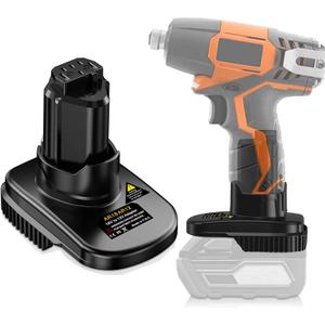 Adapter for Ridgid AEG 18V to 12V Battery Tools, for Ridgid 18V Batteries Use for Ridgid 12V Power Tools (Adapter Only)