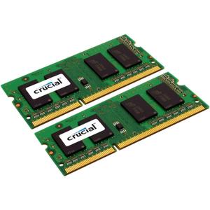 Crucial 16GB kit (8GBx2), 204-pin SODIMM, DDR3 PC3-12800,