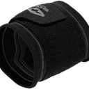 Shock Doctor Compression Knit Wrist Sleeve with Strap (Black, S)