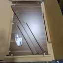 OfficeSimpli Large Washer Dryer Countertop 30 x 58 - Made in USA - Laundry Countertop Over Washer and Dryer, Laundry Room Countertop Organization Solution with Non-Slip Pads, California Walnut