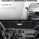 Pigenius Windshield Sun Shade for Audi Q3/Q3 Quattro 2015-2018 Front Window Sunshade - AstraGuard